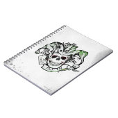 Suicide Squad | Joker Skull "All In" Tattoo Art ノートブック (左側)