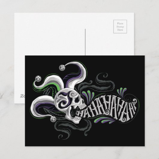 Suicide Squad | Joker Skull - Haha ポストカード (正面/裏面)
