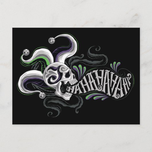 Suicide Squad | Joker Skull - Haha ポストカード (正面)