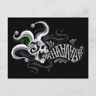 Suicide Squad   Joker Skull - Haha ポストカード