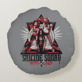 Suicide Squad | Pretty Crazy Squad Girls ラウンドクッション (裏面)