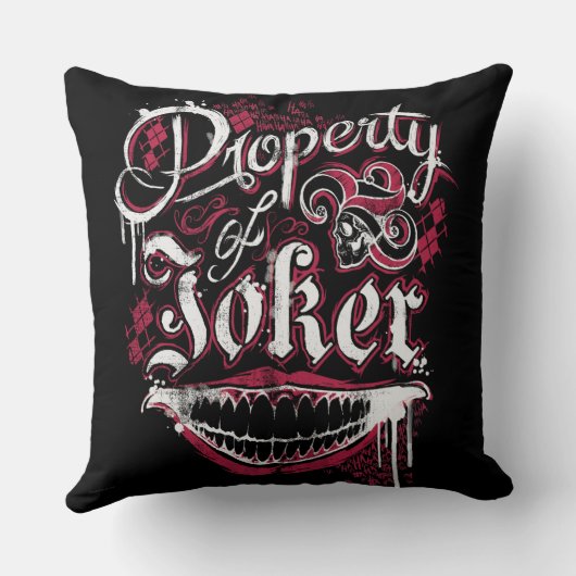 Suicide Squad | Property of Joker クッション (裏面)
