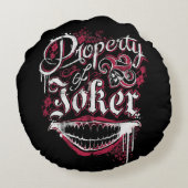Suicide Squad | Property of Joker ラウンドクッション (裏面)