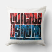 Suicide Squad | Red and Blue Logo クッション (正面)