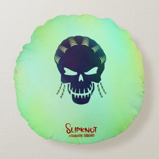 Suicide Squad | Slipknot Head Icon ラウンドクッション (正面)