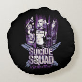 Suicide Squad | Squad Girls "In Squad We Trust" ラウンドクッション (裏面)