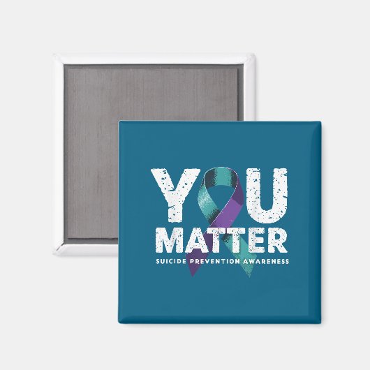 Suicides Prevention Shirts Suicide Awareness マグネット (正面/裏面)