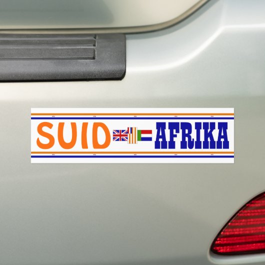 Suid-Afrika バンパーステッカー (車上)