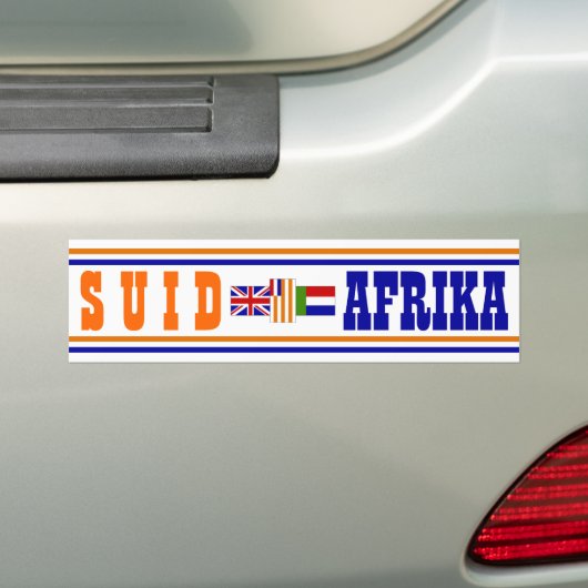 Suid-Afrika バンパーステッカー (車上)
