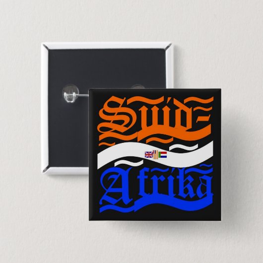 Suid-Afrika 缶バッジ (正面&裏面)