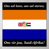 Suid-Afrika、Ons vir jou! ポスター (正面)