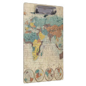 Suido中島町著1853人の日本人の世界地図 クリップボード (右)