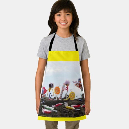 Suikerfeest oogstende Fubby's. エプロン (インサイチュ)