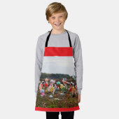 Suikerfeest oogstende Fubby's op het land. エプロン (着用した状態)