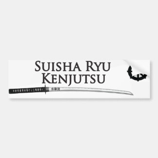 Suisha Ryu Kenjutsu バンパーステッカー