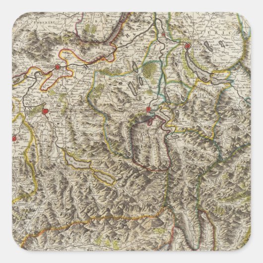 Suisse -スイス連邦共和国 スクエアシール (正面)