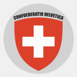 Suisse: Confoederatio Helvetica ラウンドシール