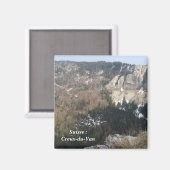 Suisse : Creux-du-Van - マグネット (正面/裏面)