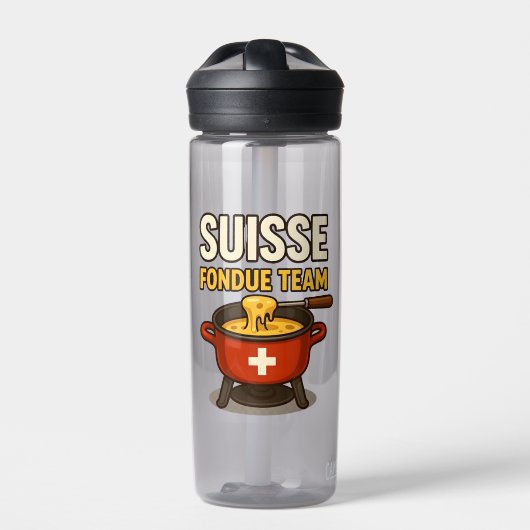 Suisse Fondue Team ウォーターボトル (正面)