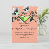 Suite, Wildflower Wedding Invitation Template, Pri 招待状 (スタンド正面)