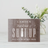 Suitup Will be My Bestman 招待状 (スタンド正面)