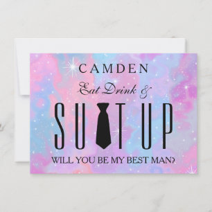 Suitup Will be My Bestman 招待状
