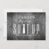 Suitup Will be My Bestman 招待状 (正面)