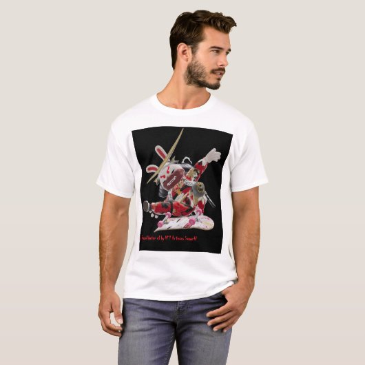 Suji Samurai Skater v3 Tri-Blendシャツ Tシャツ (正面フル)