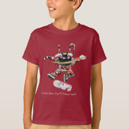 Suji Samurai Skater v5 Tシャツ