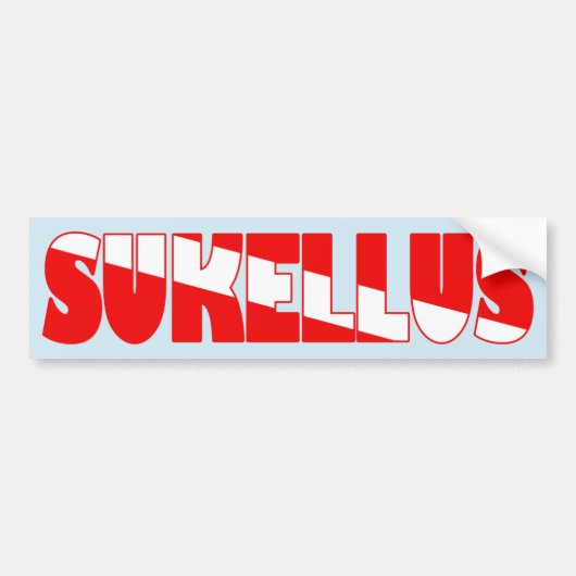 Sukellus (フィンランド) バンパーステッカー (正面)