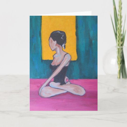 Sukhasana カード (正面)