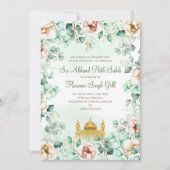 Sukhmani path invitation Akhand Path invite  招待状 (正面)