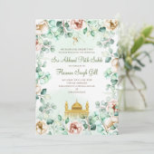 Sukhmani path invitation Akhand Path invite 招待状 (スタンド正面)