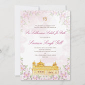 Sukhmani Sahib Digital invitation Akhand Path 招待状 (正面)