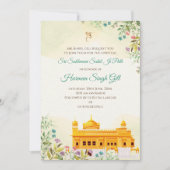 Sukhmani sahib ji path digital invitation 招待状 (正面)