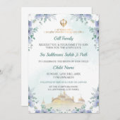 Sukhmani Sahib Path Invite, Birth Announce Card 招待状 (正面/裏面)