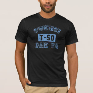 Sukhoi朴FA -青 Tシャツ