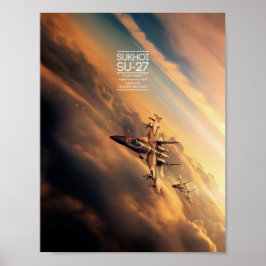 Sukhoi Su-27ポスター ポスター