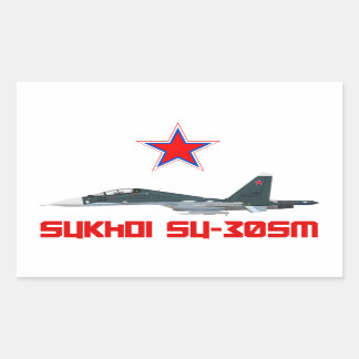 Sukhoi Su-30SM Russian Air Force VKS 長方形シール