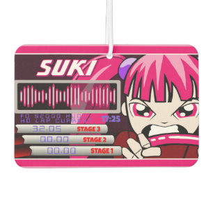 SUKI LAP METER DESIGN カーエアーフレッシュナー