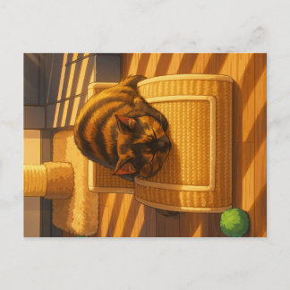 Suki's Sunny Nap シーズンポストカード