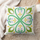 Sukjai Mandala – タイのパターインスパイアン・スロー・ピロ クッション (ブランケット)