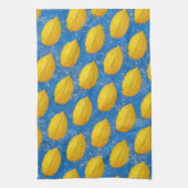 SukkotのためのEtrogs キッチンタオル (縦)