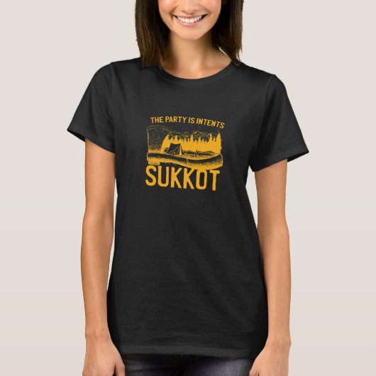 SUKKOTザパーティーは意図 Tシャツ (正面)
