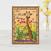 Sul y Mamau Hapusの母の日のウェールズの言語カード カード (黄色い花)