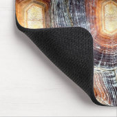 Sulcataのカメの貝のマウスパッド マウスパッド (コーナー)