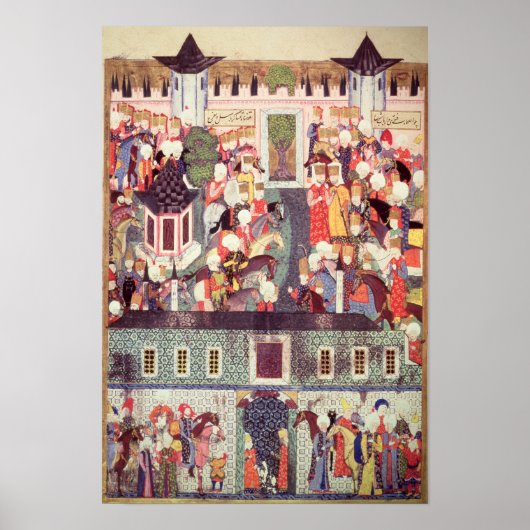 Suleyman the Magnificentの即位 ポスター (正面)