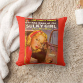 Sulky Girlブックカバーのケース クッション (ブランケット)