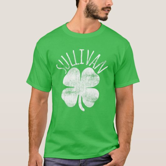 Sullivan - Family Name Matching St. Patrick's Day Tシャツ (正面)