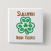 Sullivan Irish Kisses Button 缶バッジ (正面)
